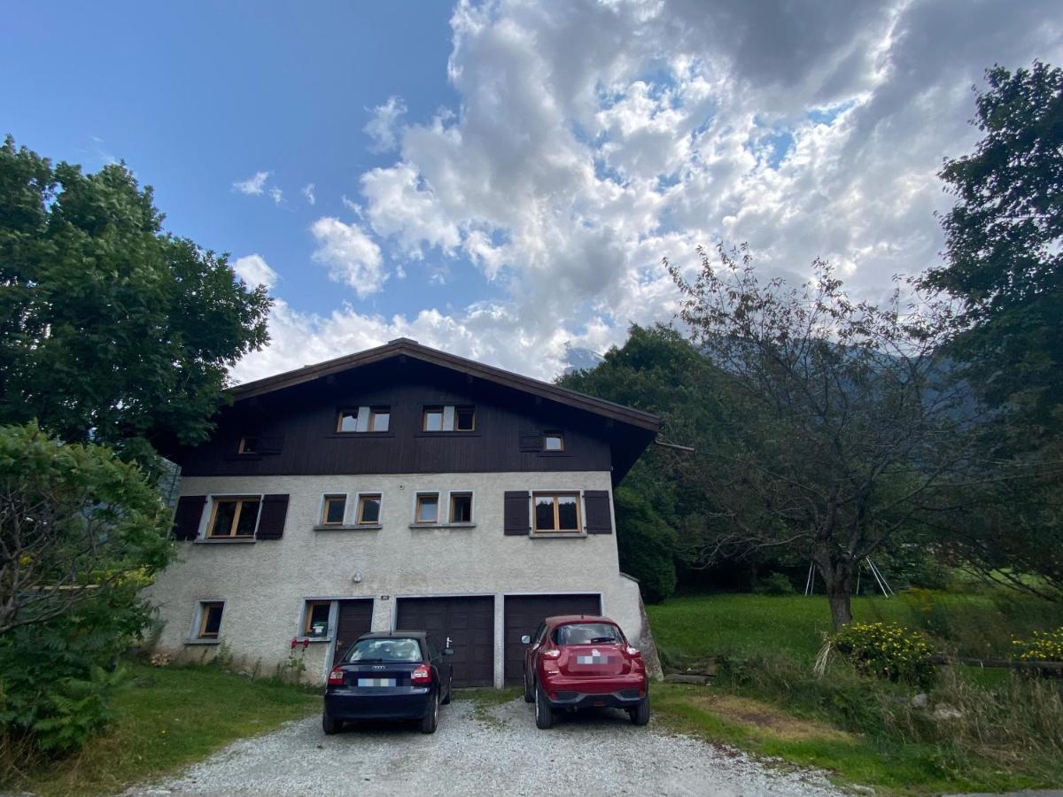 Logement Mansarde Dans Maison Avec Jardin En Bord De Piste, Vue Montagne Les Houches Zewnętrze zdjęcie
